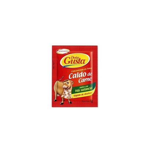 [OM-1711] Doña Gusta Caldo Sabor de Carne en Polvo / Fleischbrühe (Pulver) - AJINOMOTO, 7g