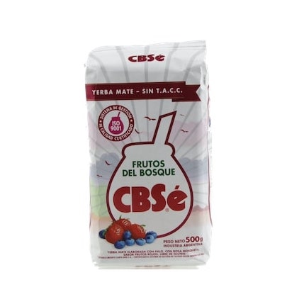 [OM-1749] Mate-Tee CBSé Waldfrüchte Yerba Mate Frutos del Bosque, 500g
