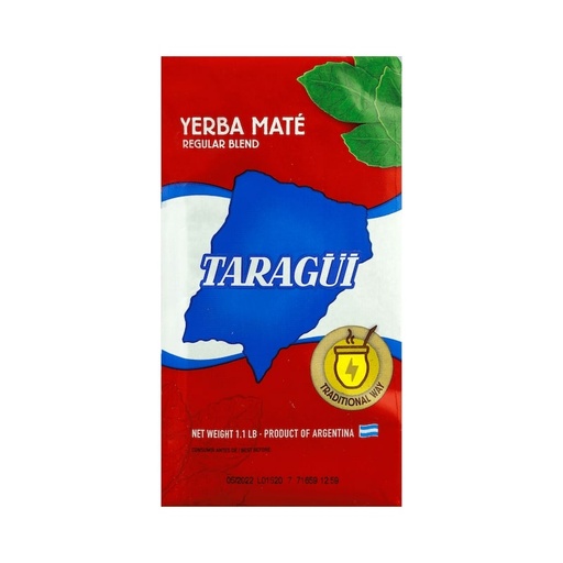 [OM-1751] Mate-Tee TARAGUI Yerba Mate Traditonal 500g
