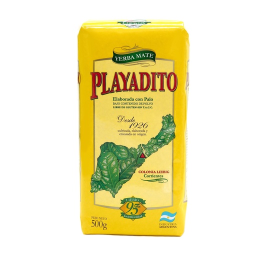 [OM-1755] Mate-Tee PLAYADITO Yerba Mate (Low Dust), 500g