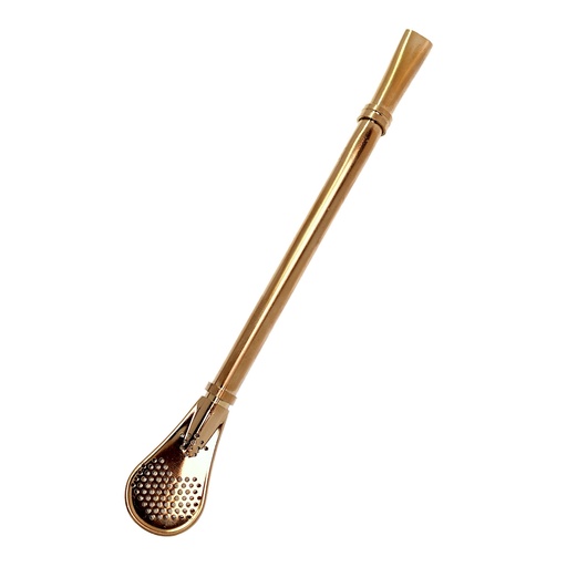 [OM-1770] Bombilla Cuchara (15,5cm) ROSE GOLD