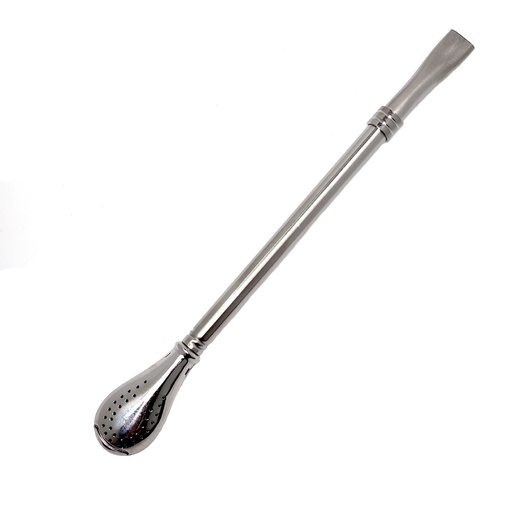 [OM-1774] Bombilla Grande (19,5cm) stainless steel