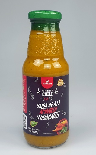 [OM-1781] Salsa de Aji Amarillo y Huacatay - Inka Green, 300g