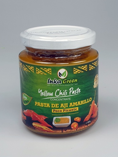 [OM-1784] Pasta de Aji Amarillo suave/mild - Inka Green, 227g